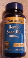 Hemp seed oil