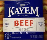 Beef Hot Dogs