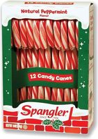 Natural peppermint candy canes