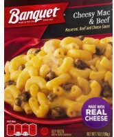 Cheesy mac & beef