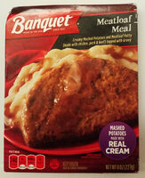 BANQUET Basic Meatloaf Meal, 8 OZ