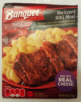 BANQUET Basic BBQ Backyard BBQ Meal, 8 OZ