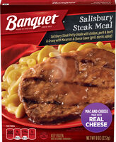 Salisbury steak meal