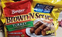 Brown 'N Serve Turkey Fully Cooked Sausage Links