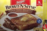 Brown'n serve french toast breakfast