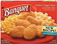 Chicken nugget meal