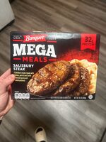 Mega meals salisbury steak