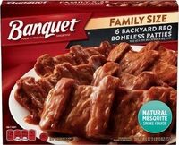 6 backyard bbq boneless patties