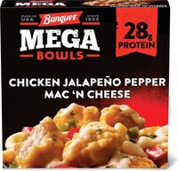 Chicken jalapeno pepper mac 'n cheese