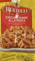 Chicken Penne Alls Vodka