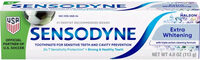 Sensodyne Extra Whitening Sensitive Toothpaste, Mint, 4 Oz, for Adults