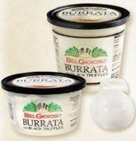 Burrata With Black Truffles