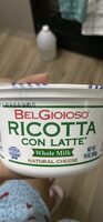RICOTTA CON LATTE Whole Milk NATURAL CHEESE