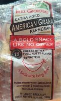 Extra Aged American Grana Parmesan Snack Cheese