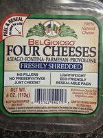 BelGioioso Four Cheeses Shreds