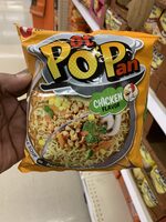 Pot porpan noodle soup, chicken