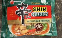 Shin Green Mushroom & Fried Tofu