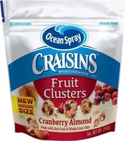 Ocean spray fruit clusters cranberry almond