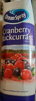Cranberry blackcurrant juice
