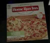 Home Run Inn margherita with sausage classic pizza