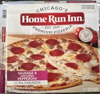 Ultra Thin Sausage & Uncured Pepperoni Pizza