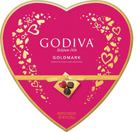 Valentine& day goldmark assorted chocolate heart box