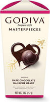 Valentine& day masterpiece dark chocolate box
