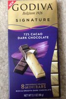 72% Cacao Dark Chocolate