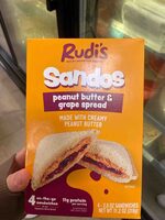 Sandos Peanut Butter & Grape Spread