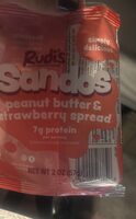 Peanut butter & strawberry spread