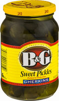 Gherkins Sweet Pickles