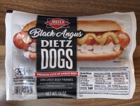 Black Angus Beef Franks