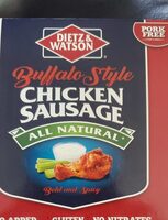 Buffalo Style Chicken Sausage