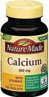 Calcium mg with vitamin d tablets