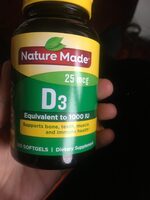 Vitamin D3 1000 IU