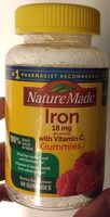 Iron With Vitamin C Gummies