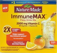 ImmuneMAX Fizzy Drink Mix