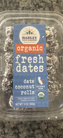 Date Coconut Rolls