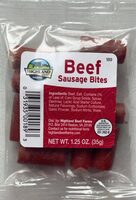 Beef Sausage Bites