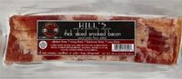 Hill's ranch style thick sliced smoked bacon