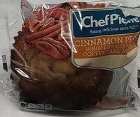 Chef Pierre cinnamon pecan coffee cake muffin