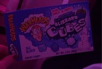 Blue raspberry blizzard