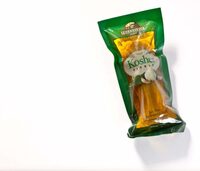 Jumbo kosher individually wrapped pickles