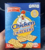 Chicken flavored crackers