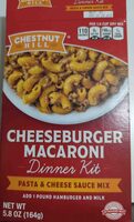 Cheeseburger Macaroni dinner kit pasta & cheese sauce mix