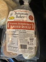 Vienna Sourdough Kaiser Rolls