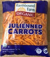 Julienned Carrots