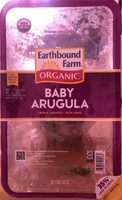 Organic zesty baby arugula container