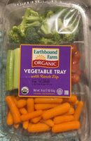 Vegetable Tray with ranch dip