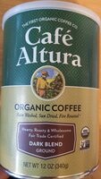 Organic Fair Trade Dark Blend Coffee